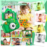 Kids Camera Toy, masterbee Dinosaur Toys Camera for Kids Age 3-12, Christmas/Birthday Gifts for Boys and Girls, 1080P HD Kids Digital Camera, Children Camera Gift for 3 4 5 6 7 8 9 10 11 12 Year Old