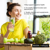 MASON NATURAL Whole Herb Ginger 500 mg - Healthy Circulation Support and May Sooth Upset Stomach*, Natural Herbal Supplement, 60 Capsules (Pack of 3)