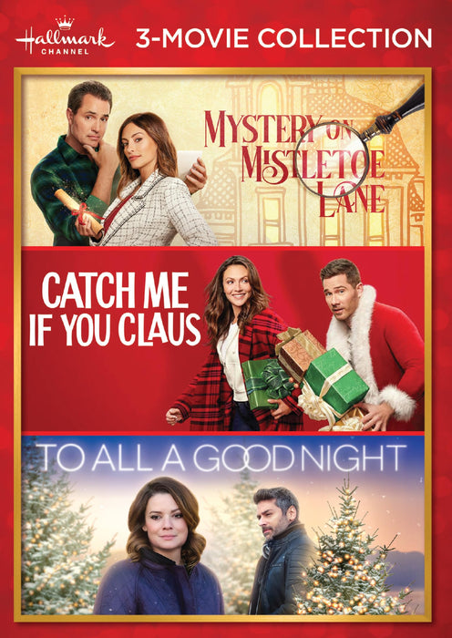 Hallmark Countdown to Christmas 3-Movie Collection (Mystery on Mistletoe Lane / Catch Me If You Claus / To All A Good Night)