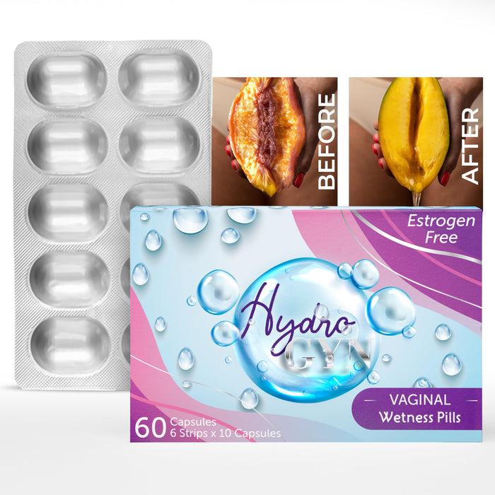 Terramed Just Think Comfort Natural Vaginal Wetness Pills - Naturally Sourced Vaginal Dryness Cure - Estrogen Free Wetness Pills for Female Dryness Cure - Empower Your Femininity, Rediscover Comfort