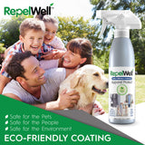 RepelWell Apparel Protect (24oz) Stain & Water Repellent Spray – Non-Toxic, Eco-Friendly, Pet-Safe Sprays for Clothing & More