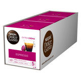 NESCAFÉ Dolce Gusto Espresso, 16 Capsules (48 Servings, Pack of 3, Total 48 Capsules)