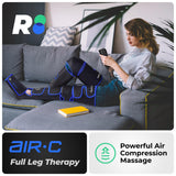 REATHLETE Leg Massager - Full Leg Massager for Circulation and Pain Relief, 4 Modes of Massage | Thigh, Calf, Foot Massager | Air Compression Leg Massager