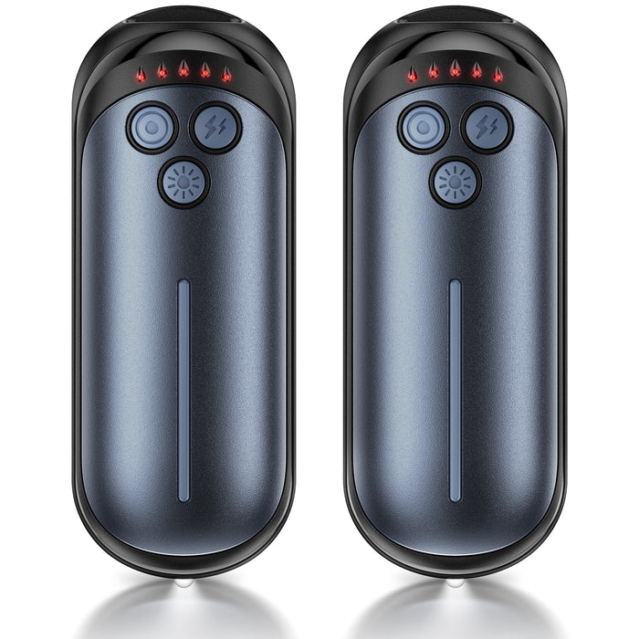 DeeKom Rechargeable Hand Warmers 2 Pack,15H*2 Long Safe Heat