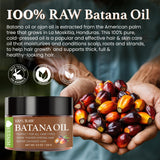 YETAIM Batana Oil for Hair Growth: 100% Natural Batana Oil Sourced from Honduras - Dr. Sebi Batana Oil - Prevent Hair Loss, Moisturize Scalp, Restore Dry Damanged Hair 4.2 oz, Brown