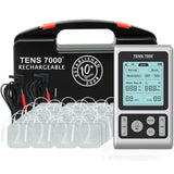 TENS 7000 Rechargeable TENS Unit Muscle Stimulator, 48 Pack Electrodes and Pain Relief Device - Advanced TENS Machine for Effective Back Pain Relief, Nerve Pain Relief, Muscle Pain Relief