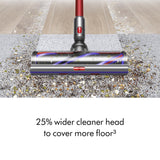 Dyson Outsize Origin Cordless Vacuum, Nickel/Red