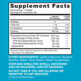 Qunol Advanced Omega 3 Krill and Fish Oil Complex, 10x Better Bioavailability, One Pill Dose, 250mg EPA & DHA, Supports Brain, Eye, Heart and Joint Health, 90 Count (Pack of 1)