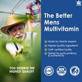 Men’s Vegan Multivitamin Gummies – 60 Count