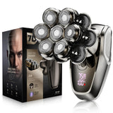 SHPAVVER  7D Head Shavers for Bald Men, Detachable Head Shaver LED Display Dry/Wet Bald Head Shavers for Men, IPX7 Waterproof Head Shavers for Men with Type-C Charge