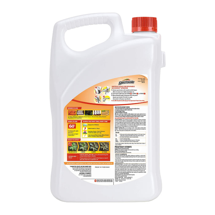 Spectracide 1.3 Gallon Weed & Grass Killer Refill and 1 Gallon Weed Stop for Lawns Plus Crabgrass Killer