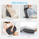 CooCoCo 14"×19" Shiatsu Back Massager with Heat, Mothers Day Gifts for Mom Portable Massage Chair Pad, Kneading Massage for Pain Relief, Chair Massager for Office Home, Birthday Gifts for Women Men