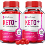 (2 Pack) Keto Drops Acv Gummies - Official Formula - Keto Drops for Weight Loss, Keto Drops Keto Plus Acv Gummies, Keto Drops Acv Gummies Advanced Ketosis 525mg Apple Cider Vinegar (120 Gummies