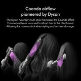 Dyson Limited edition Ceramic Pink and Rose gold Airwrap™ multi-styler Complete Long with Onyx and Rose Presentation case