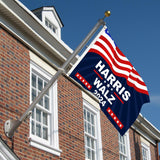 Kamala Harris Waltz 2024 Flag Kamala Harris Waltz for the People Flag Kamala Harris for President Flag 3x5Ft Patriotic Flag for Indoor House Yard Decor