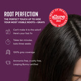 Madison Reed Root Perfection Permanent Root Touch Up, Darkest Brown 4N Spoleto, 10 Minutes for 100% Gray Root Coverage, Ammonia-Free Hair Dye, Two Applications
