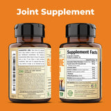 Glucosamine Chondroitin MSM Turmeric Boswellia - Joint Support Supplement. Antioxidant Properties. Helps with Inflammatory Response. Occasional Discomfort Relief for Back, Knees & Hands. 2 Pack