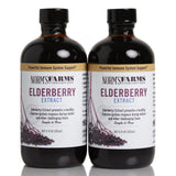 Norm's Farms American Elderberry Extract - Pure Concentrate for Immune Support Made with Berries - Vegan, Gluten Free, Non-GMO - 2 8 Oz. Bottles