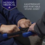 Mondo Medical Elderly Assistance Products Chair Lift Assist Devices for Seniors - 420lb Mobility and Daily Living Aids Handicapped Accessories Pull to Stand Assist Disability Aids from Seated Position