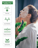 CENTELLIAN 24 Madeca Mask (Pore Tightening, 20pc) - Face Mask Sheet for Pore Minimizing, Sebum Control with Centella Asiatica, TECA, Niacinamide. Korean Skin Care for Men Women by Dongkook.