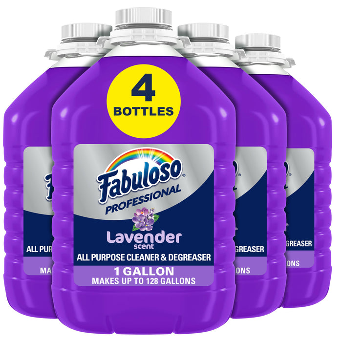 Fabuloso Professional All-Purpose Cleaner, Lavender Scent, 1 Gallon
