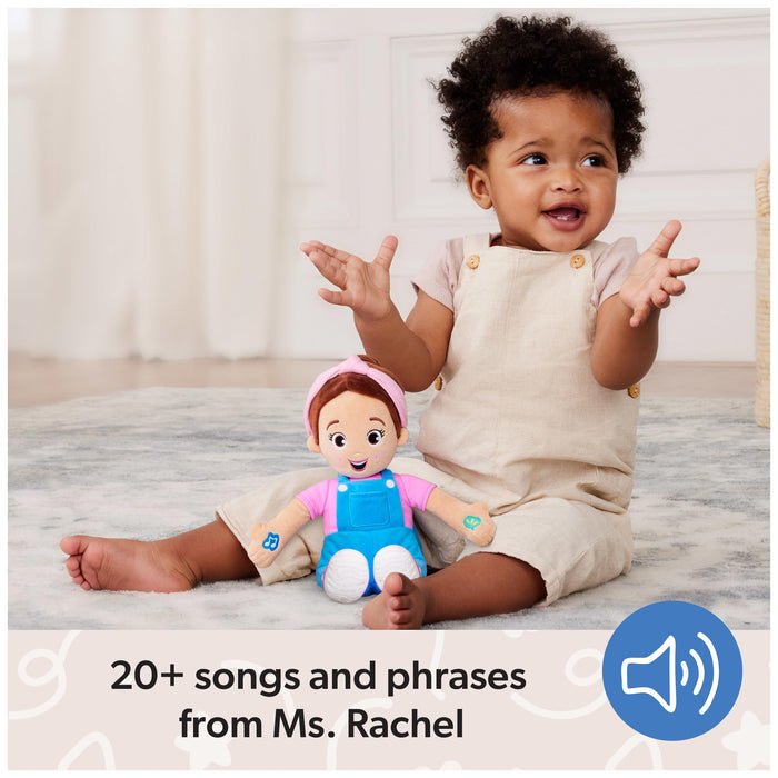 Ms. Rachel Speak & Sing Doll, 16” Tall Interactive Toy with 4 Songs & 16+ Phrases, Toddler Toys for Girls & Boys Ages 6 Months to 3+ Years