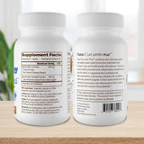 Nano Curcumin Plus 500 mg, Turmeric Curcumin Water Soluble Supplements, Nanoparticle-encapsulated Curcumin, Better Absorption, Non-GMO, Turmeric Capsules - 60 Veggie Capsules