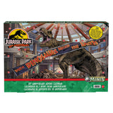 Mattel Jurassic World Holiday Advent Calendar with 24 Day Countdown, Daily Surprise, Mini Toy Dinosaurs, Human Figures and Gates