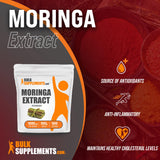 BulkSupplements.com Moringa Extract Powder - Superfood Supplement, from Moringa Oleifera, Moringa Powder - Vegan & Gluten Free, 1000mg per Serving, 500g (1.1 lbs) (Pack of 1)