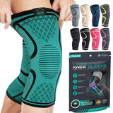 Modvel ELITE Knee Brace for Women & Men - Pair Knee Pads for Running Knee Pain, Compression Sleeve Knee Support, Workout Sports Brace for Meniscus Tear ACL & Arthritis Pain Relief, Knee Braces