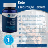 Trace Minerals | Keto Electrolyte Tablets | Helps Avoid Electrolyte Imbalance, Muscle Cramps, and Dehydration | Gluten Free, and Certified Vegan | 90 Tablets