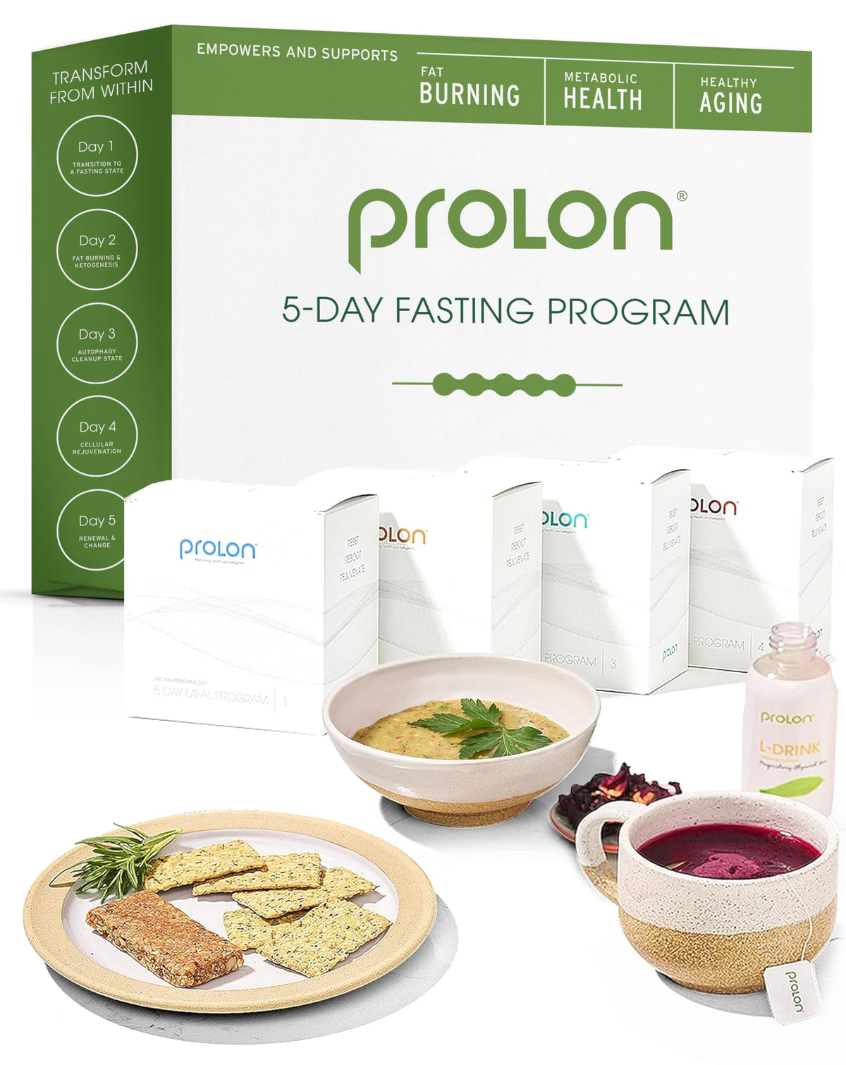 Fastrin Kit Prolon Fasting Nutrition Program - 5 Day Fasting Kit (Original)