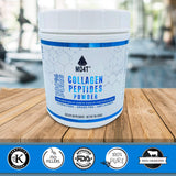 MOMOF4TRANSFORM MO4T Grass-Fed Hydrolyzed Bovine Collagen Peptides- Perfect Collagen Supplement for Anti Aging, Hair Skin Nails and Joint Support - Non-GMO - Unflavored (1 Pound)