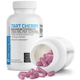 Bronson Tart Cherry Maximum Strength 7600 mg, 180 Vegetarian Capsules (90 Servings)