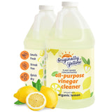 Originally Yellow All-Purpose Cleaning Vinegar for Home Floor Cleaning Solution with Distilled Vinegar | Infused with Organic Lemon | Plant-Based House Cleaning Supplies, 64 Fl Oz (2-Pack)