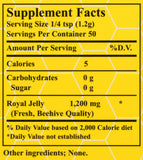 100% Pure Fresh Royal Jelly 60,000 mg YS Eco Bee Farms 2.0 oz Liquid