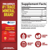 Trace Minerals | Apple Cider Vinegar Pak | Natural Dietary Supplement to Support Normal Digestion | Orange Flavor | 30 Powder Packets