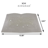 KINGMAN PRIME Sticky Cardboard Rat Mouse Rodent Glue Trap Extra Large Size with Professional Strength Adhesive (144 Traps)