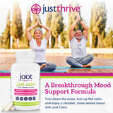 Just Thrive - Just Calm - Cortisol Manager - Calming, Memory, and Mood Support Supplement - Vegan, 90 Calm Capsules