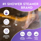 Cleverfy Shower Steamers Aromatherapy - 36 Pack of Shower Bombs with Essential Oils. Self Care Christmas Gifts for Women and Stocking Stuffers for Adults and Teens. Signature Set