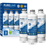 Pureline DA97-17376B Samsung Water filter Replacement, HAF-QIN/EXP Refrigerator Water Filter Replacement. (3 Pack)