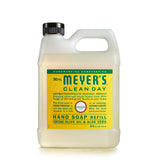 MRS. MEYER'S CLEAN DAY Hand Soap Refill, Made with Essential Oils Honeysuckle, 33 Fl Oz (Pack of 2)