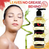 Fox Envy Body Massage Oil: Organic Massage Oil for Massage Therapy, Orange Blossom with Rosemary, Premium Massaging Oil with Jojoba & Coconut Massage Oil, 1 Bottle, 8 fl oz