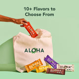 ALOHA Organic Plant Based Protein Bars - Chocolate Chip Cookie Dough - 12 Count, 1.9oz Bars - Vegan Snacks, Low Sugar, Gluten-Free, Low Carb, Paleo, Non-GMO, Stevia-Free, No Sugar Alcohols