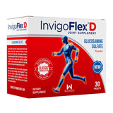 INVIGOFLEX® D - 1500mg of Glucosamine Sulfate Powder (Classic Formulation) - Premium Joint Supplement for Knees, Hands, Back, and Hip Support Packets - 30 Packets