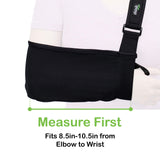 Think Ergo Arm Sling Sport - Lightweight, Breathable, Ergonomically Designed Medical Sling for Broken & Fractured Bones - Adjustable Arm, Shoulder & Rotator Cuff Support (Small/Youth)