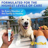 PetTest New Energy Boost Glucose SOS for Pets Instantly Increases Low Blood Sugar. B12 and Antioxidants 3x10ml Tubes. Fast Acting, Meat Flavoured, Rapid Recovery for Active or Diabetic Dogs & Cats.