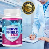 (3 Pack) Nerve Shield Plus Pills Original Supplement Advanced Nerve Formula (180 Capsules)