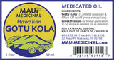 Gotu Kola " Brahmi " Oil 2fl. oz. "Mauifarmacy Grown" USA