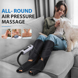 CINCOM Leg Massager for Circulation and Pain Relief, Air Compression Foot and Calf Massager Helpful for Relaxation, Swelling and Edema Gifts for Mom and Dad (with 2 Extensions) - FSA HSA Eligible
